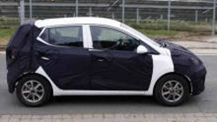 Новая малолитражка Hyundai i10 попалась в объектив