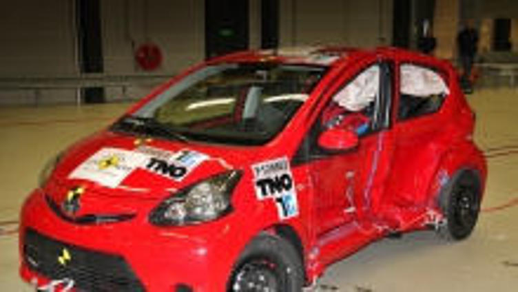 Хэтч Toyota Aygo со товарищи опозорились на тестах Euro NCAP Хэтч Toyota Aygo со товарищи опозорились на тестах Euro NCAP