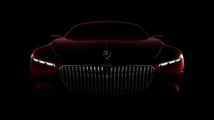 «Мерседес» опубликовал новый тизер шестиметрового купе Maybach