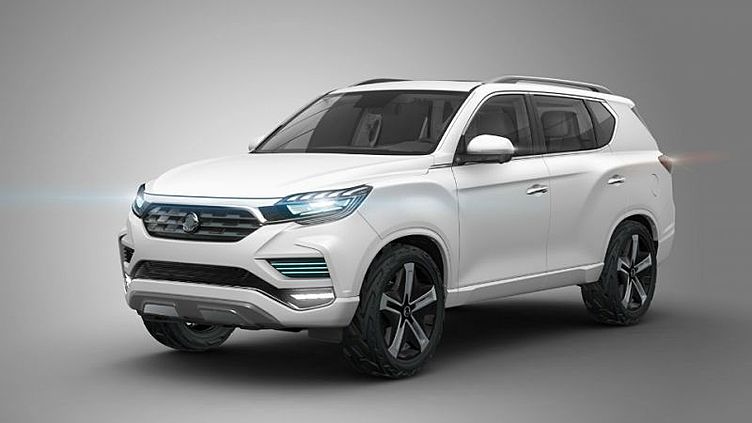 SsangYong намекнул на новый Rexton концептуальным вcедорожником