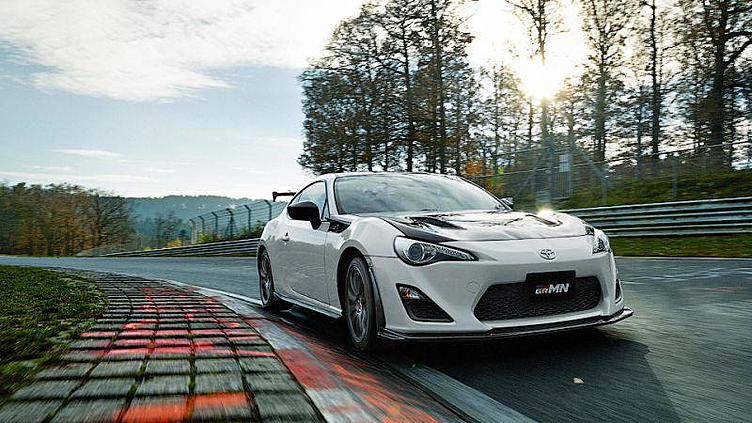 Японские гонщики доработали купе Toyota GT86