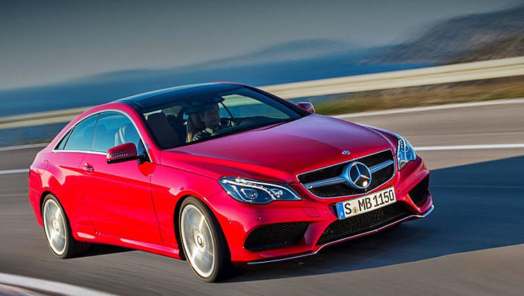 Рестайлинговые двухдверки Mercedes E-класса доехали до России Рестайлинговые двухдверки Mercedes E-класса доехали до России