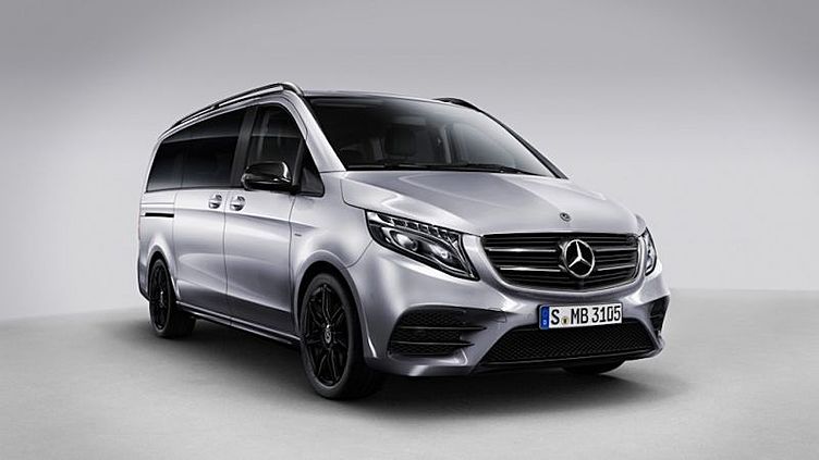 Mercedes-Benz представил «ночной» V-Class Mercedes-Benz представил «ночной» V-Class