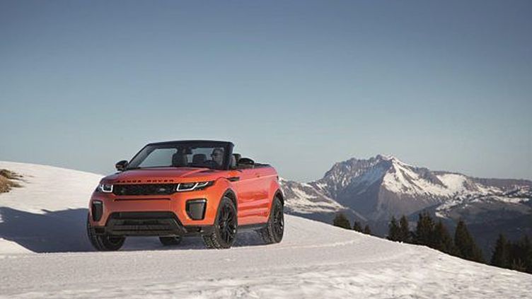 Кабриолет Range Rover Evoque приедет в Росию летом