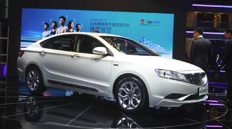 Geely в 2015 году привезет в Россию флагманский седан GC9