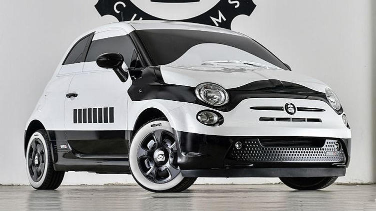 Fiat 500 превратили в «имперского штурмовика»