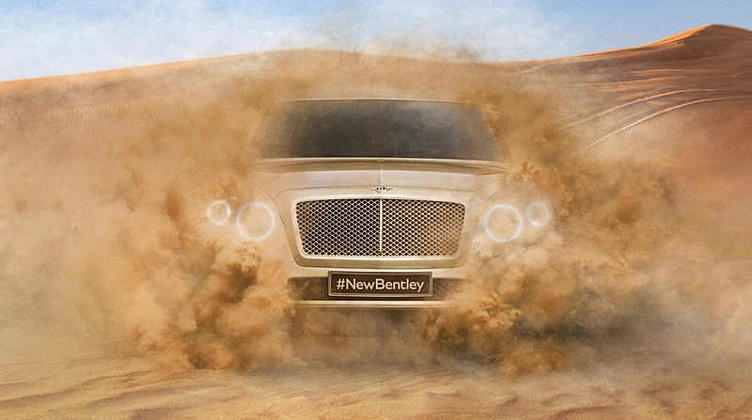 Названа примерная цена первого внедорожника Bentley