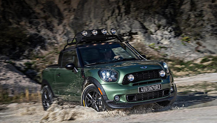 Кроссовер Mini Paceman превратили в пикап Кроссовер Mini Paceman превратили в пикап