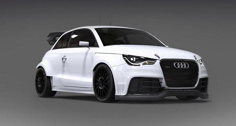 Audi A1 превратился в 600-сильный болид для ралли-кросса Audi A1 превратился в 600-сильный болид для ралли-кросса