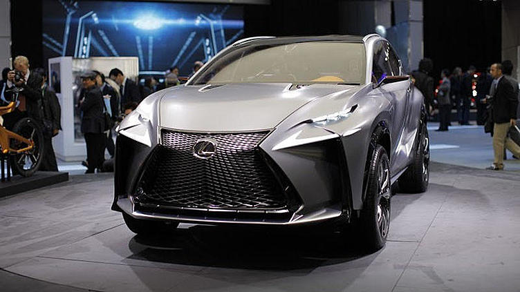 Концепт Lexus LF-NX станет серийным к автосалону в Женеве