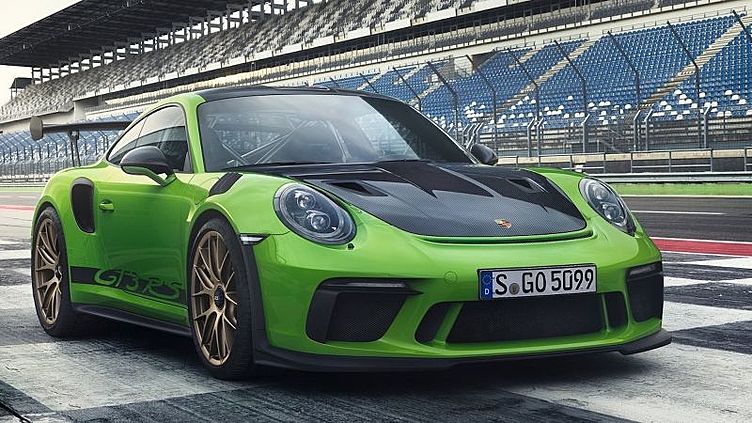 Обновленный Porsche 911 GT3 RS Обновленный Porsche 911 GT3 RS
