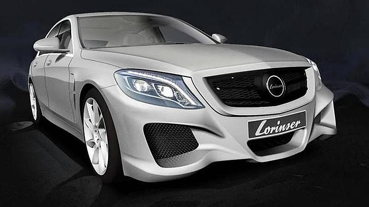 Внешность нового Mercedes-Benz S-класса довели до абсурда