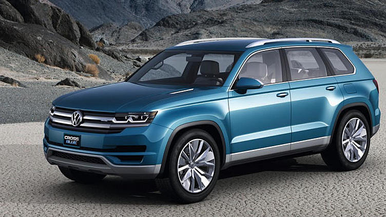 Volkswagen покажет в Дейтройте прототип нового кроссовера Volkswagen покажет в Дейтройте прототип нового кроссовера