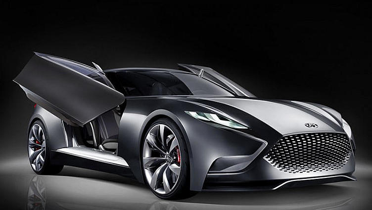 В Сеуле концепт Hyundai HND-9 предвосхитил купе Genesis В Сеуле концепт Hyundai HND-9 предвосхитил купе Genesis