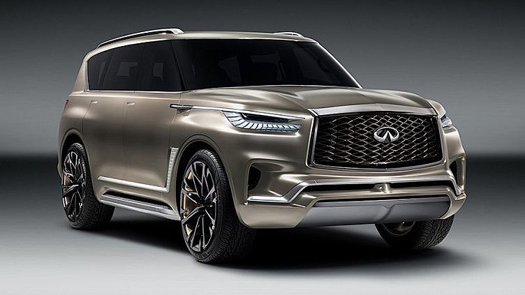 Infiniti раскрыла дизайн нового большого внедорожника Infiniti раскрыла дизайн нового большого внедорожника