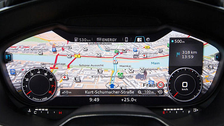 Новая Audi TT получит революционную приборную панель Новая Audi TT получит революционную приборную панель