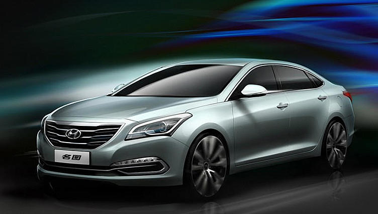 Новый седан марки Hyundai адресован китайским семьям Новый седан марки Hyundai адресован китайским семьям
