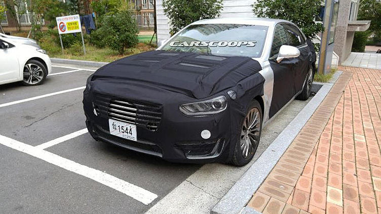 Сфотографирован салон Hyundai Equus нового поколения Сфотографирован салон Hyundai Equus нового поколения