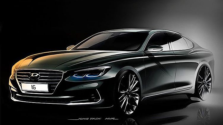 Hyundai Grandeur сменит поколение в ноябре Hyundai Grandeur сменит поколение в ноябре