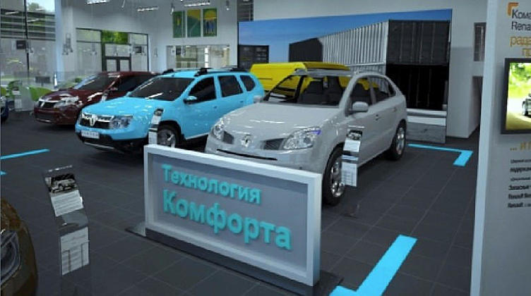 «Автомир» открыл инновационный салон Renault