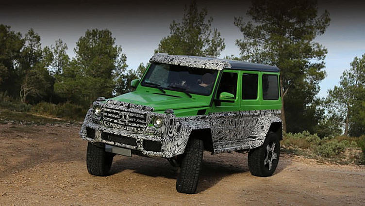 Фирма Mercedes испекла очень странный внедорожник G 63 AMG Фирма Mercedes испекла очень странный внедорожник G 63 AMG