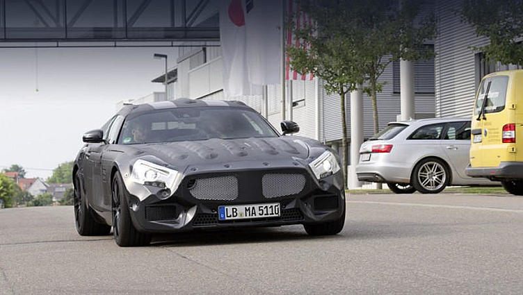 Спорткар Mercedes-Benz SLC AMG вышел на испытания Спорткар Mercedes-Benz SLC AMG вышел на испытания