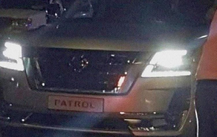 Новый Nissan Patrol сфотографировали без камуфляжа Новый Nissan Patrol сфотографировали без камуфляжа