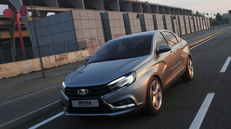 Lada Vesta пройдет зимние тесты в Германии Lada Vesta пройдет зимние тесты в Германии