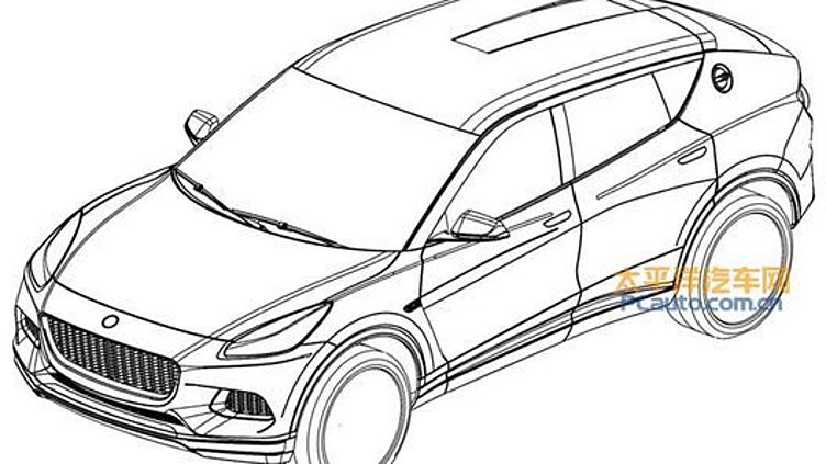 Рассекречены наброски первого кроссовера Lotus Рассекречены наброски первого кроссовера Lotus