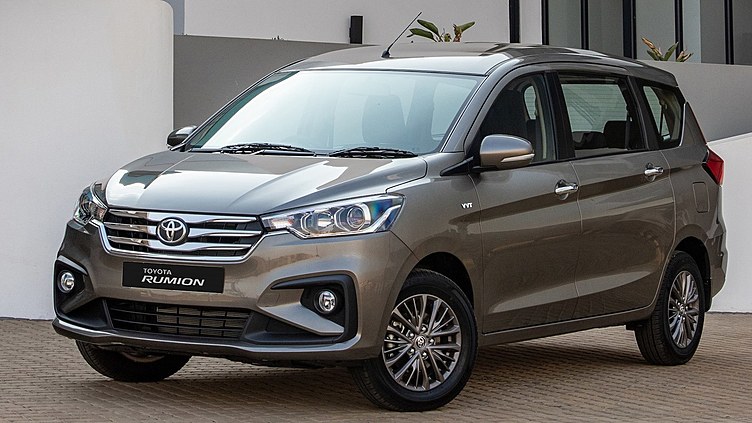 Toyota Rumion стал близнецом Suzuki Ertiga в Южной Африке