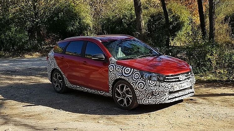 АвтоВАЗ тестирует «спортивный» универсал Lada Vesta