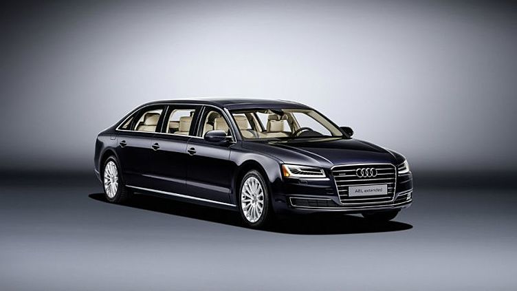 Audi A8 превратили в шестидверный лимузин