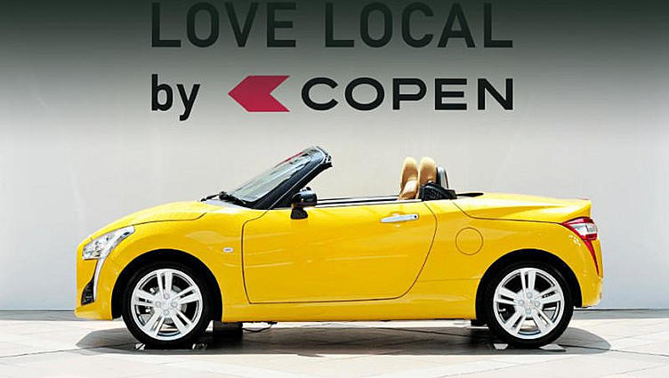 Родстер Daihatsu Copen удивил возможностями индивидуализации