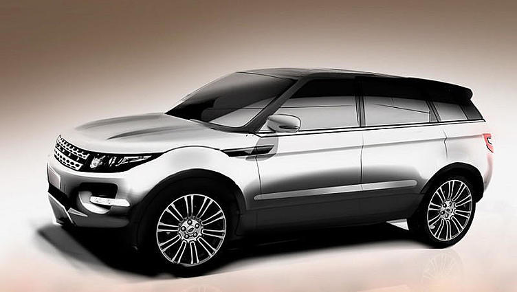 Большой Range Rover Evoque появится через три года Большой Range Rover Evoque появится через три года