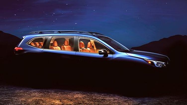 7-местного кроссовер Subaru - фото тизер 7-местного кроссовер Subaru - фото тизер