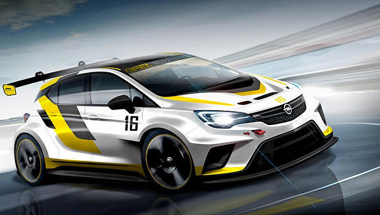 Гоночный хэтчбек Opel Astra покажут во Франкфурте Гоночный хэтчбек Opel Astra покажут во Франкфурте