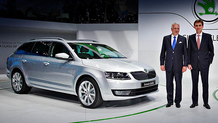 Россияне получат универсал Skoda Octavia Combi осенью 2013 года