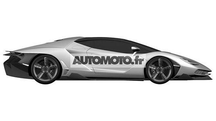 Новейший гиперкар Lamborghini показался на патентных эскизах Новейший гиперкар Lamborghini показался на патентных эскизах