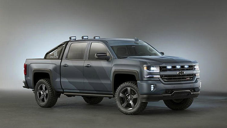 Компания Chevrolet построила пикап Silverado для спецвойск Компания Chevrolet построила пикап Silverado для спецвойск