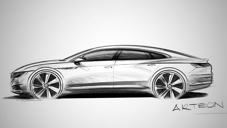 Volkswagen показал замену «купеообразному седану» CC Volkswagen показал замену «купеообразному седану» CC