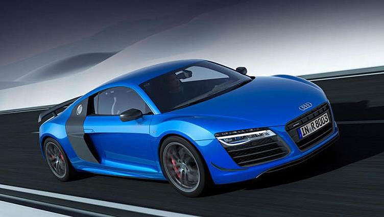 Купе R8 первым в линейке Audi получило лазерные фары Купе R8 первым в линейке Audi получило лазерные фары