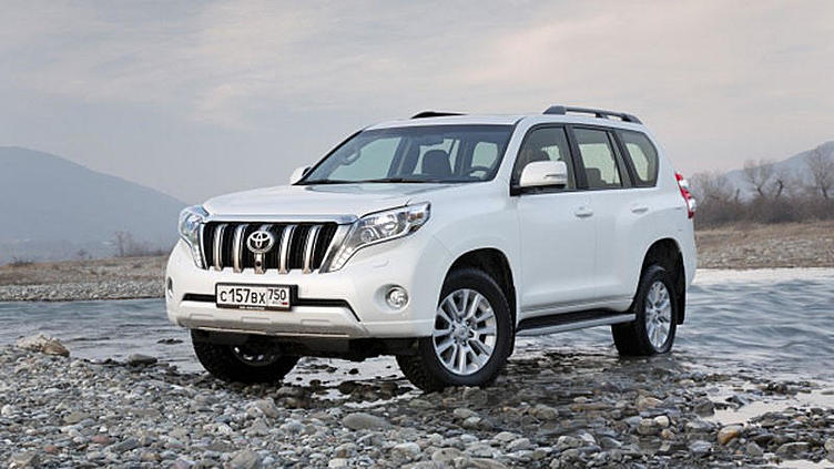 В России выпущен 10-тысячный внедорожник Toyota Land Cruiser Prado