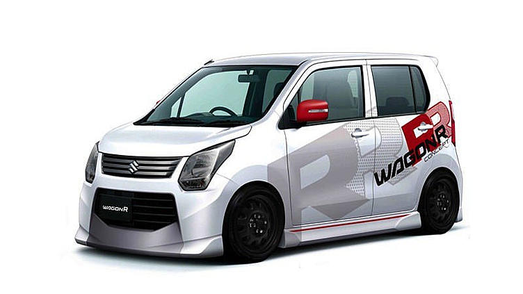 Suzuki построили спец версии Wagon R к Токийскому Автошоу