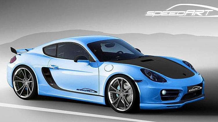 SpeedART превратили Porsche Cayman в спорткар с непроизносимым именем SpeedART превратили Porsche Cayman в спорткар с непроизносимым именем