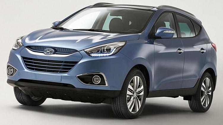 Полноприводный Hyundai ix35 подешевел в России Полноприводный Hyundai ix35 подешевел в России
