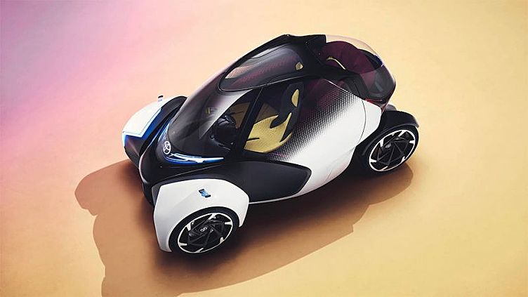 Трехколесный концепт Toyota i-Tril Трехколесный концепт Toyota i-Tril
