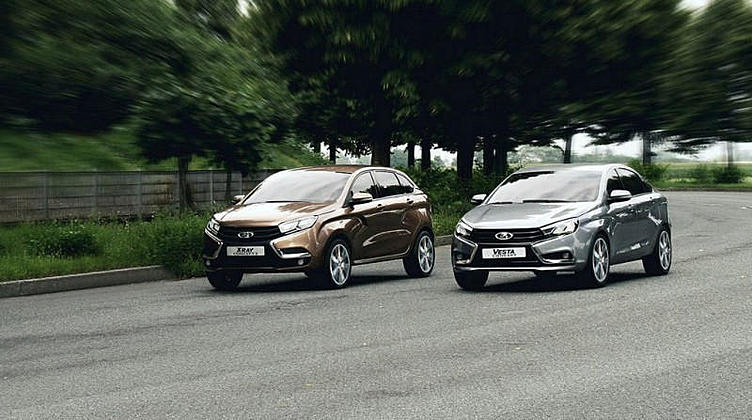 Озвучены цены на Lada Vesta и Xray Озвучены цены на Lada Vesta и Xray