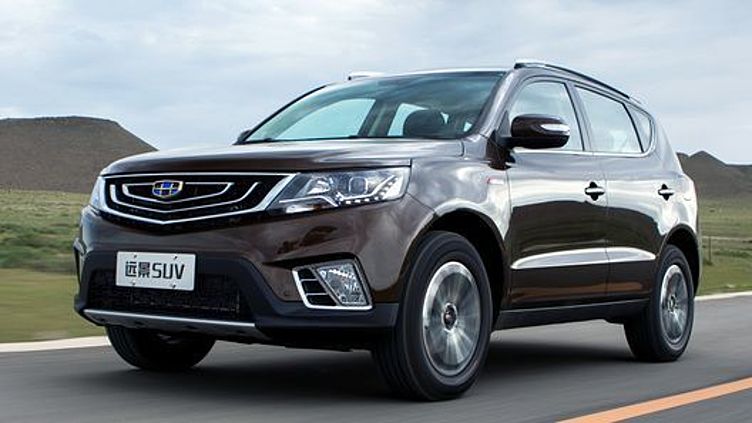 В Россию привезут два новых китайских внедорожника Geely В Россию привезут два новых китайских внедорожника Geely