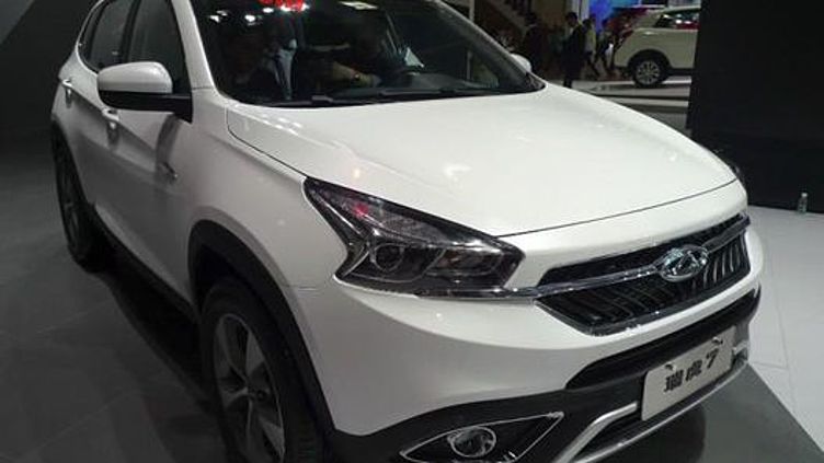 Chery представила в Пекине новый серийный кроссовер