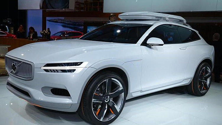 Внедорожное купе Volvo показали миру в Детройте Внедорожное купе Volvo показали миру в Детройте